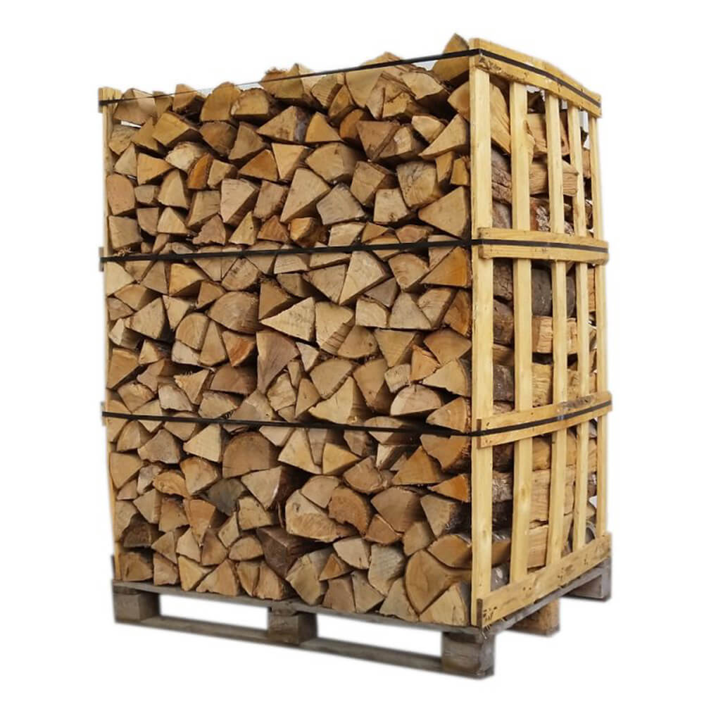 BA5.jpg Tronchetti da 33 cm – Mix 85% legni duri, 1 bancale = 2,5 steri (1,7 m³) - immagine 1
